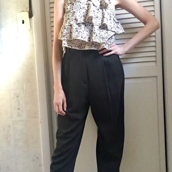 {Vintage Giorgio Armani} 100% Virgin Wool Trousers - Picture 3 of 8